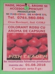 Colorant Rosu cu aroma de capsuni pentru Momeli pescuit